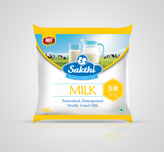 Buy Slim Milk 500ml in Coimbatore - Sakthi Dairy